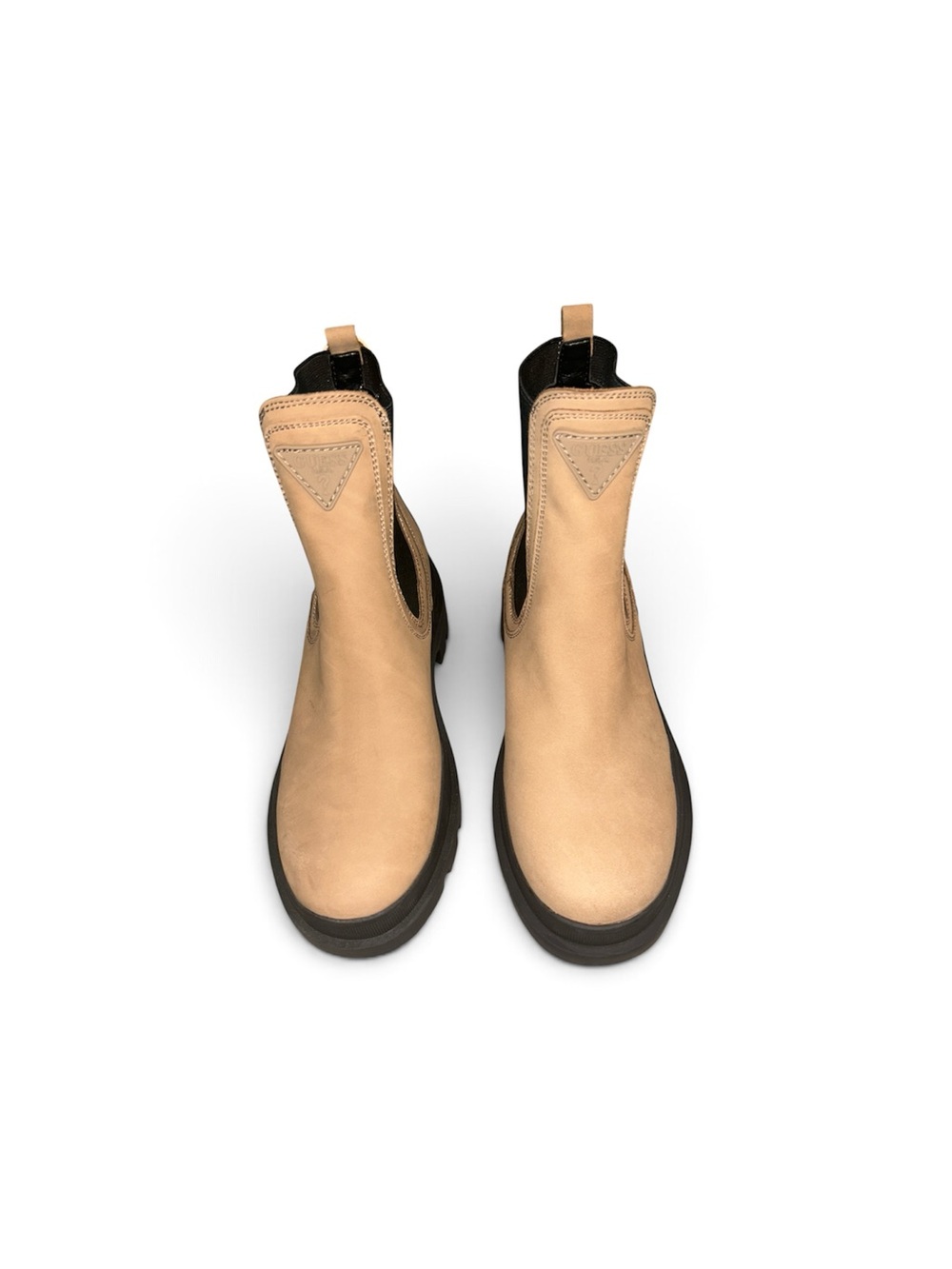 Guess Tan Chelsea-style Ankle Boots with Black Soles